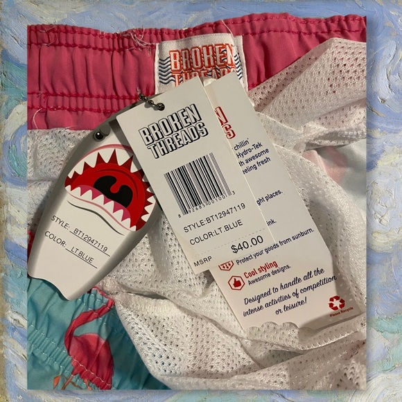 Broken Threads Mens Surf Wear XL - Picture 3 of 11